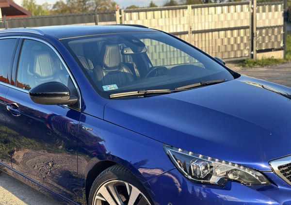 Peugeot 308 cena 64900 przebieg: 104000, rok produkcji 2018 z Trzebnica małe 211